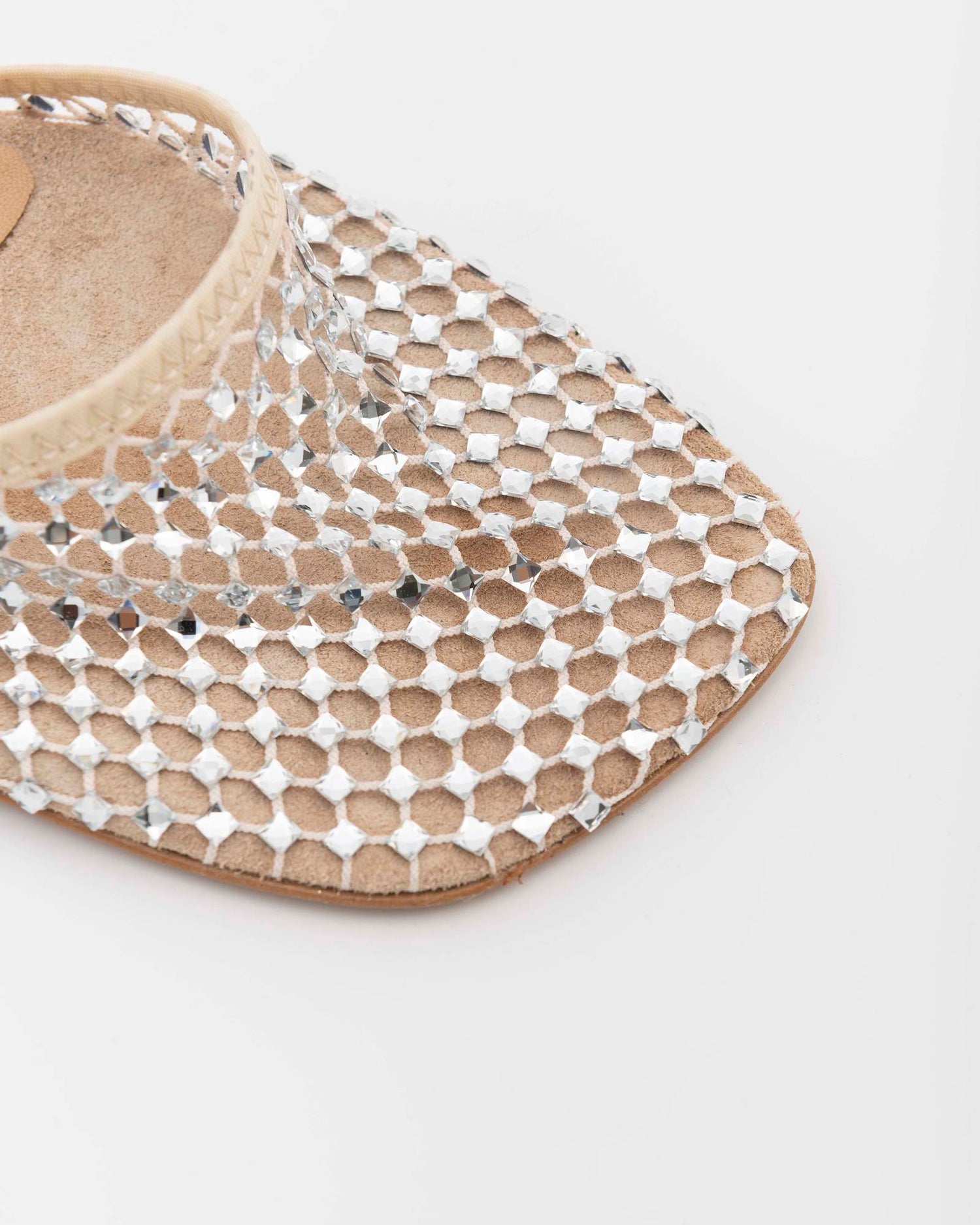 MULE SHOES STRASS CON TACCO