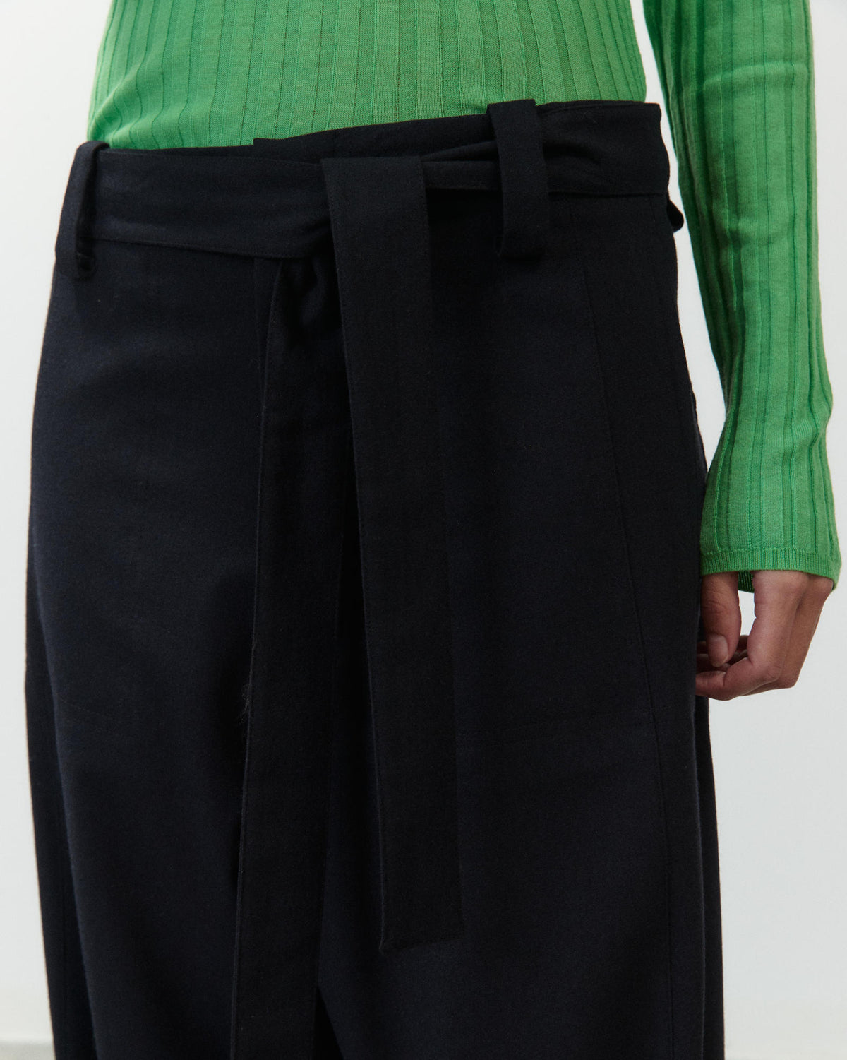 PANTALONE AMPIO IN FLANELLA