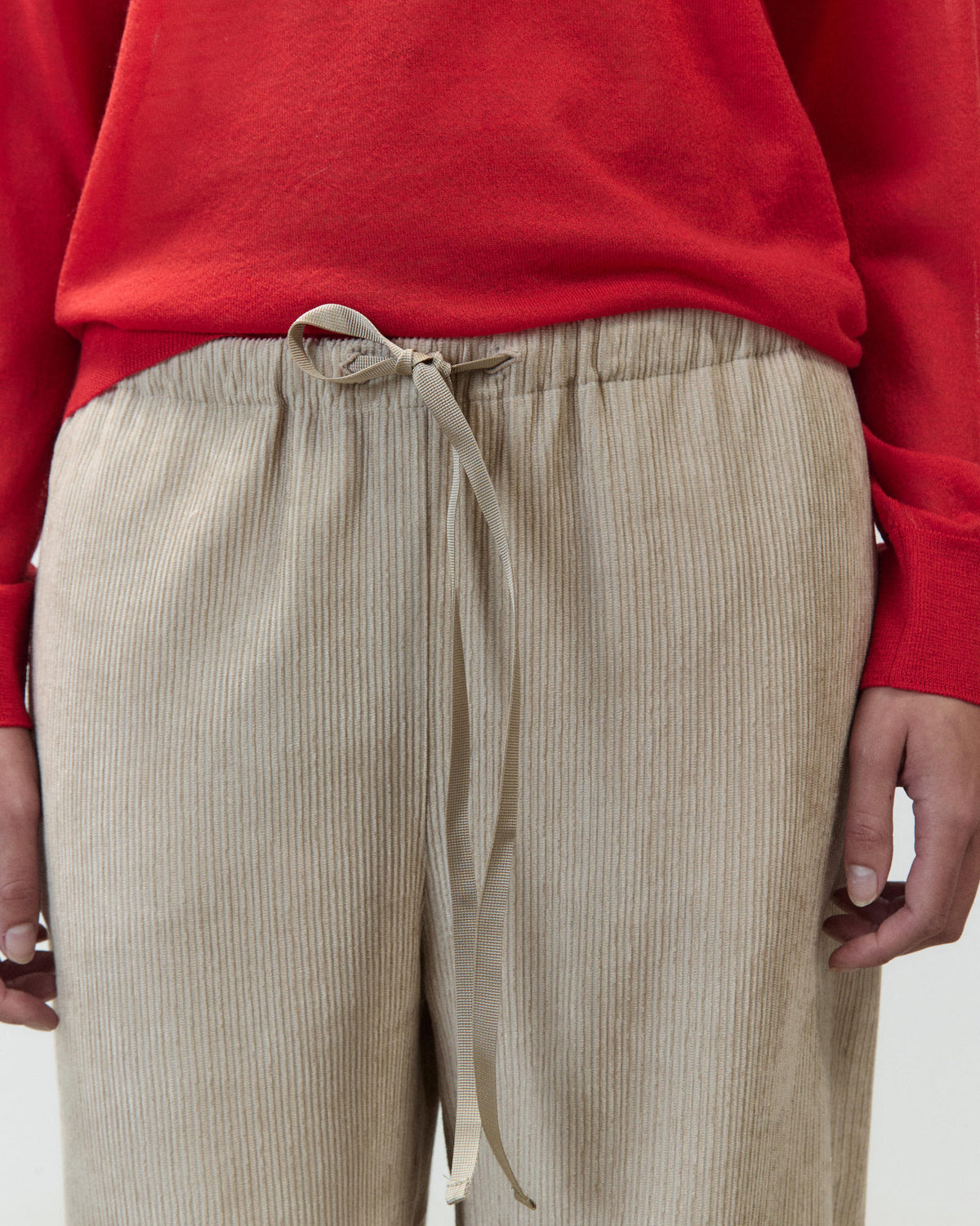PANTALONE STILE PIGIAMA IN VELLUTO