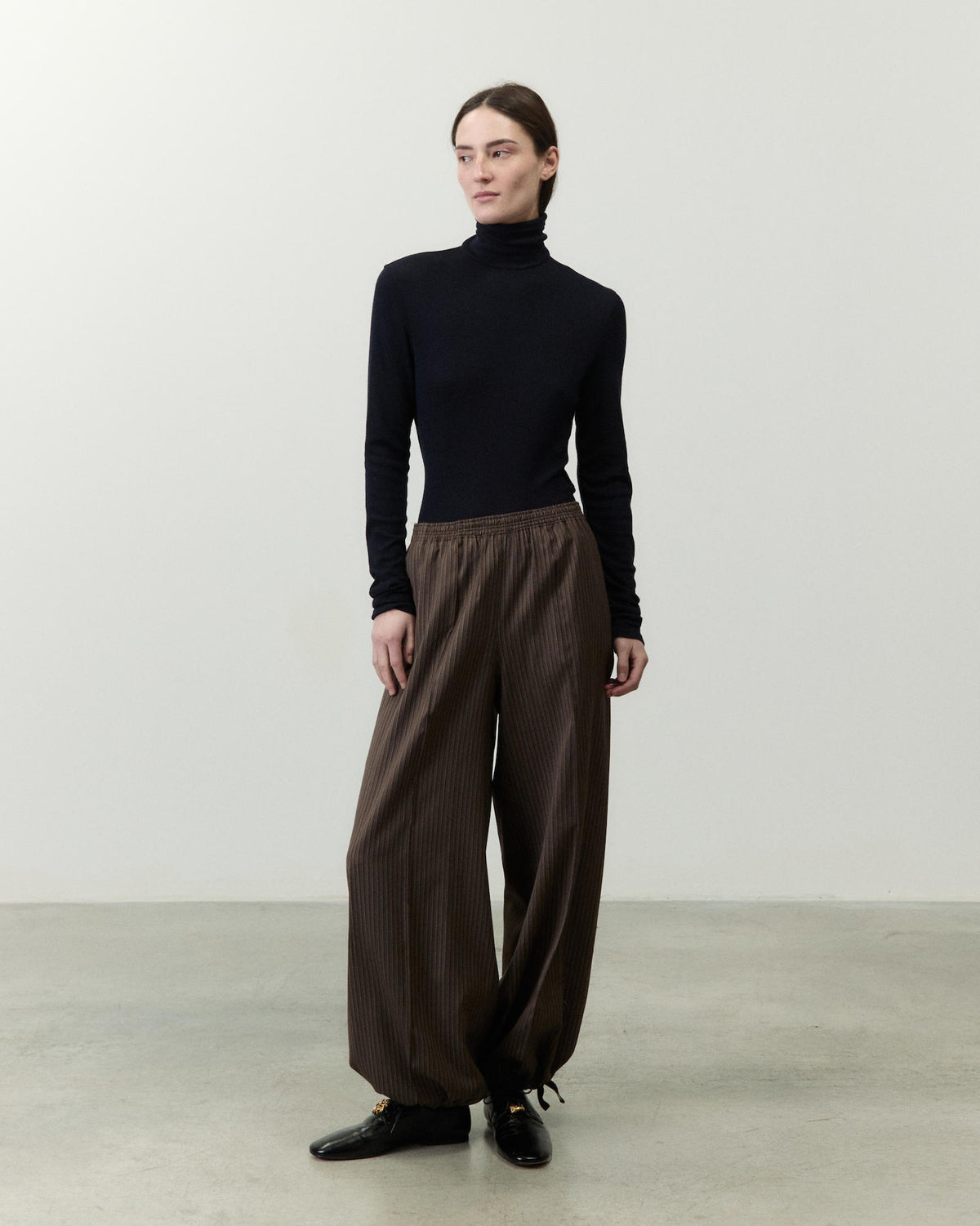 PANTALONE BALOON RIGHE