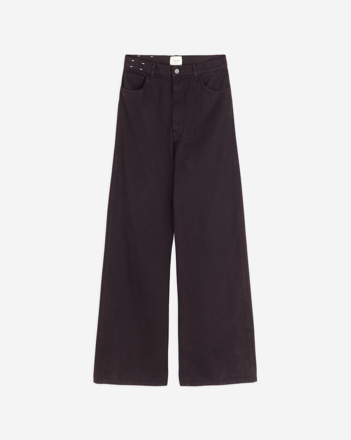 PANTALONE WIDELEG IN COTONE