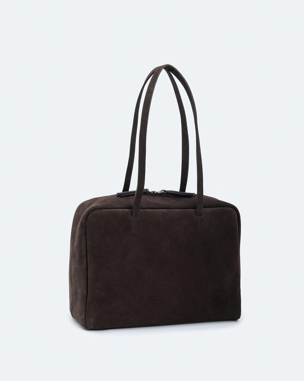 BOWLING BAG IN SUEDE