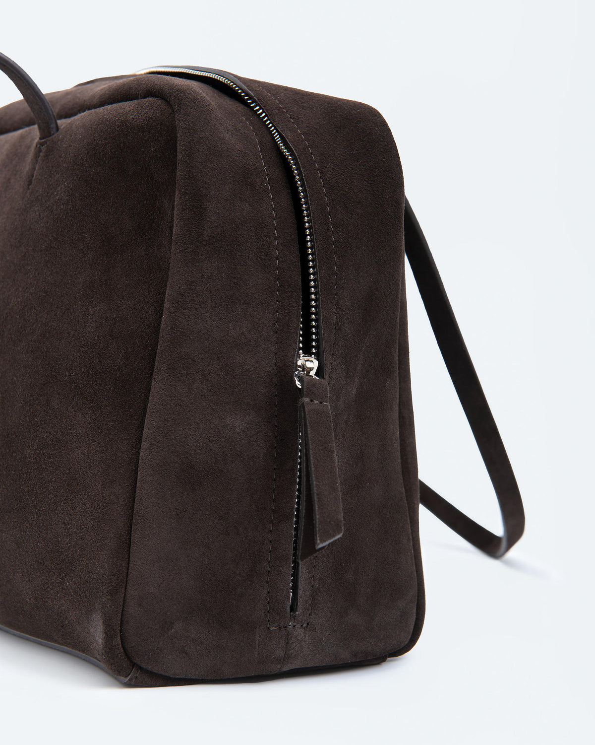 BOWLING BAG IN SUEDE
