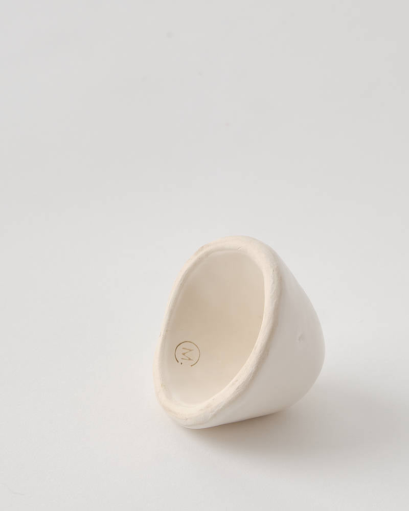 FLOWER FROG (single) Bianco