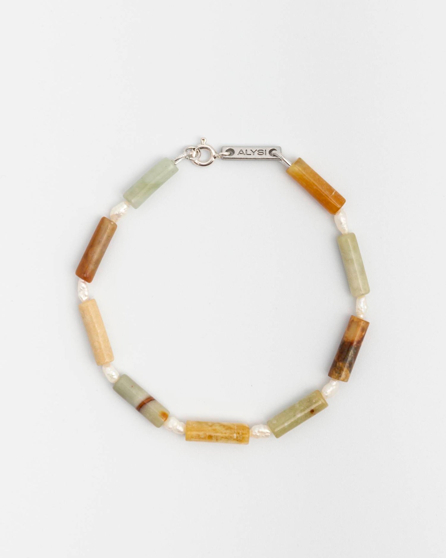 BRACCIALE CON PIETRE COLORATE