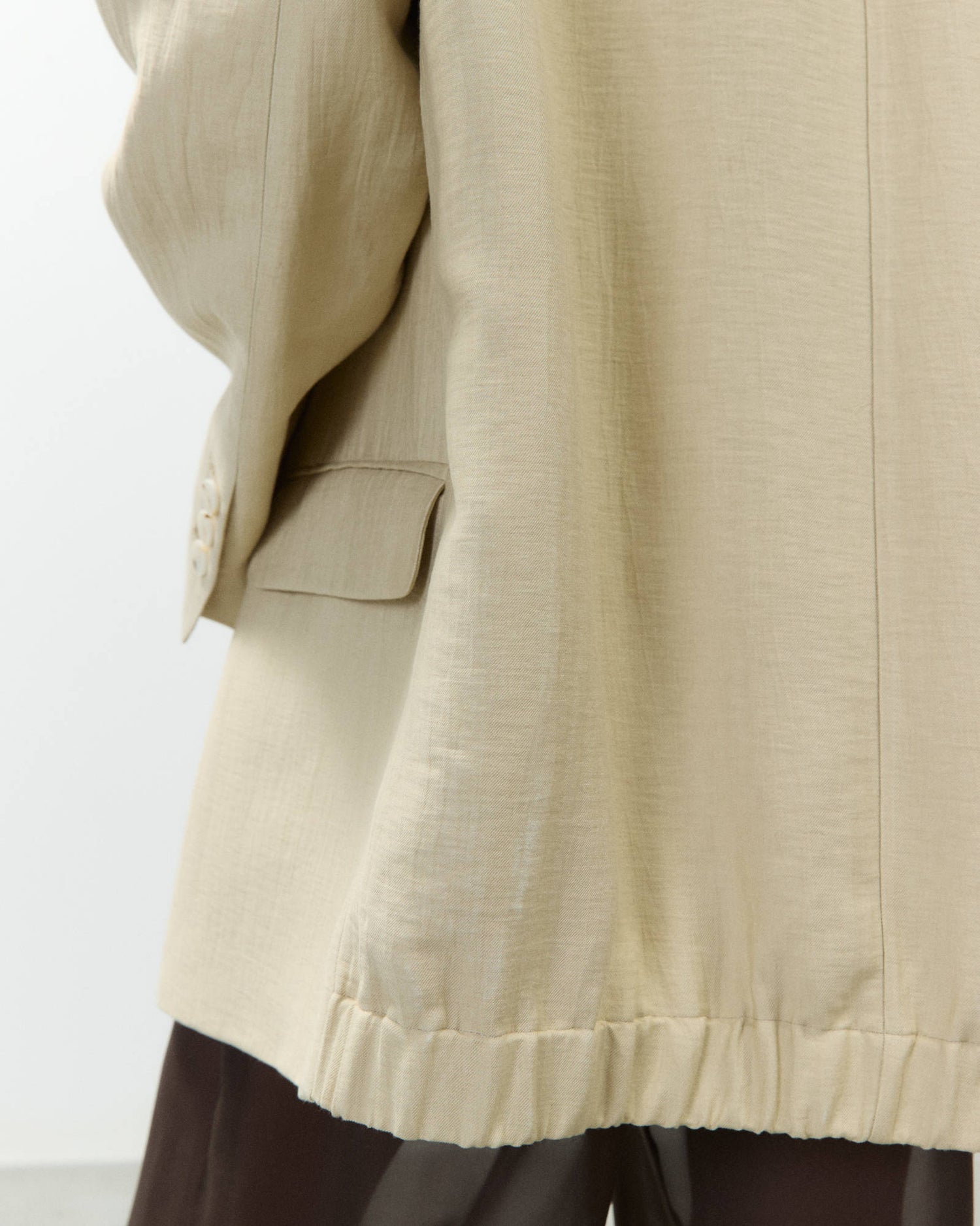 BLAZER OVERSIZE IN LINO