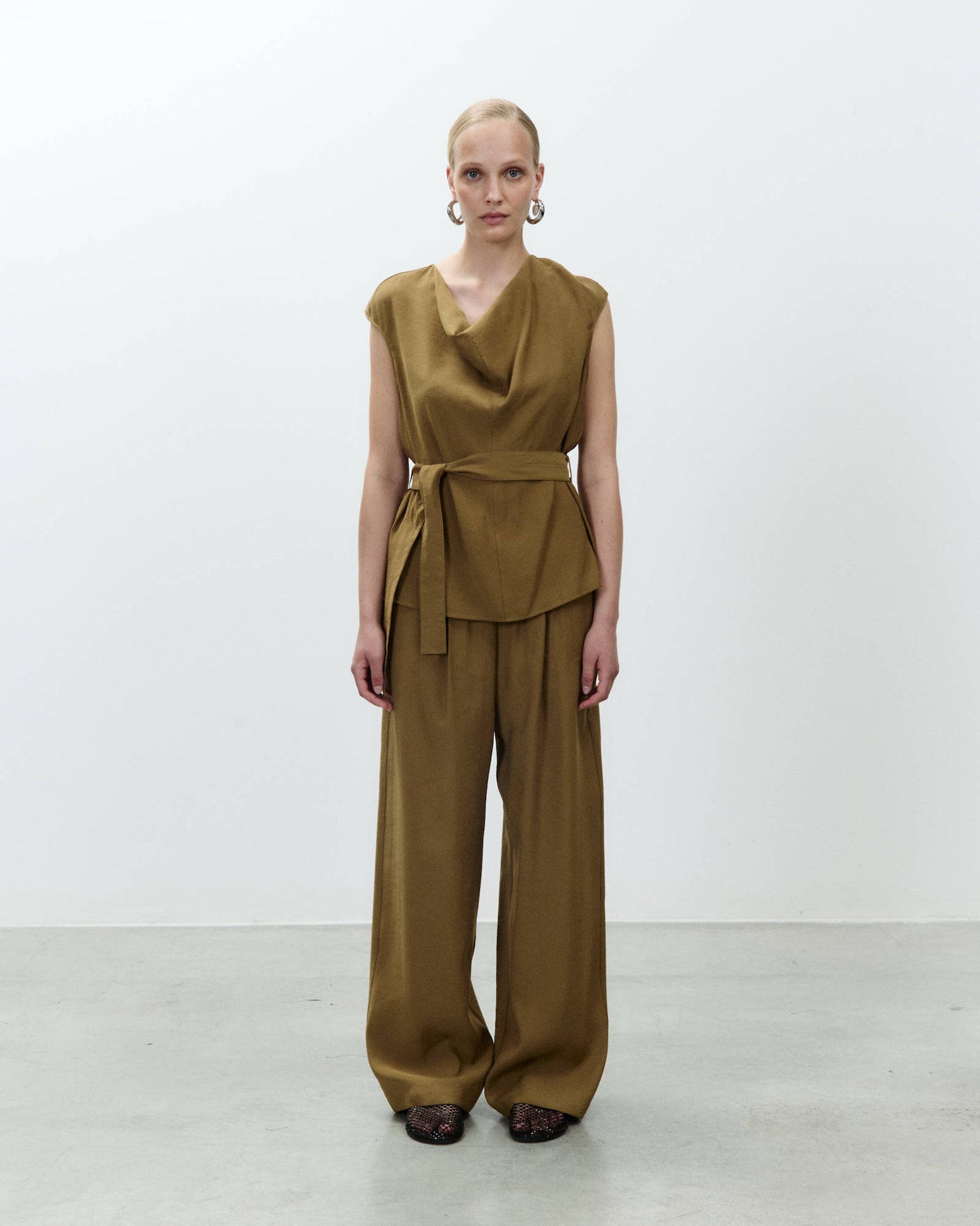 BLUSA CON FUSCIACCA