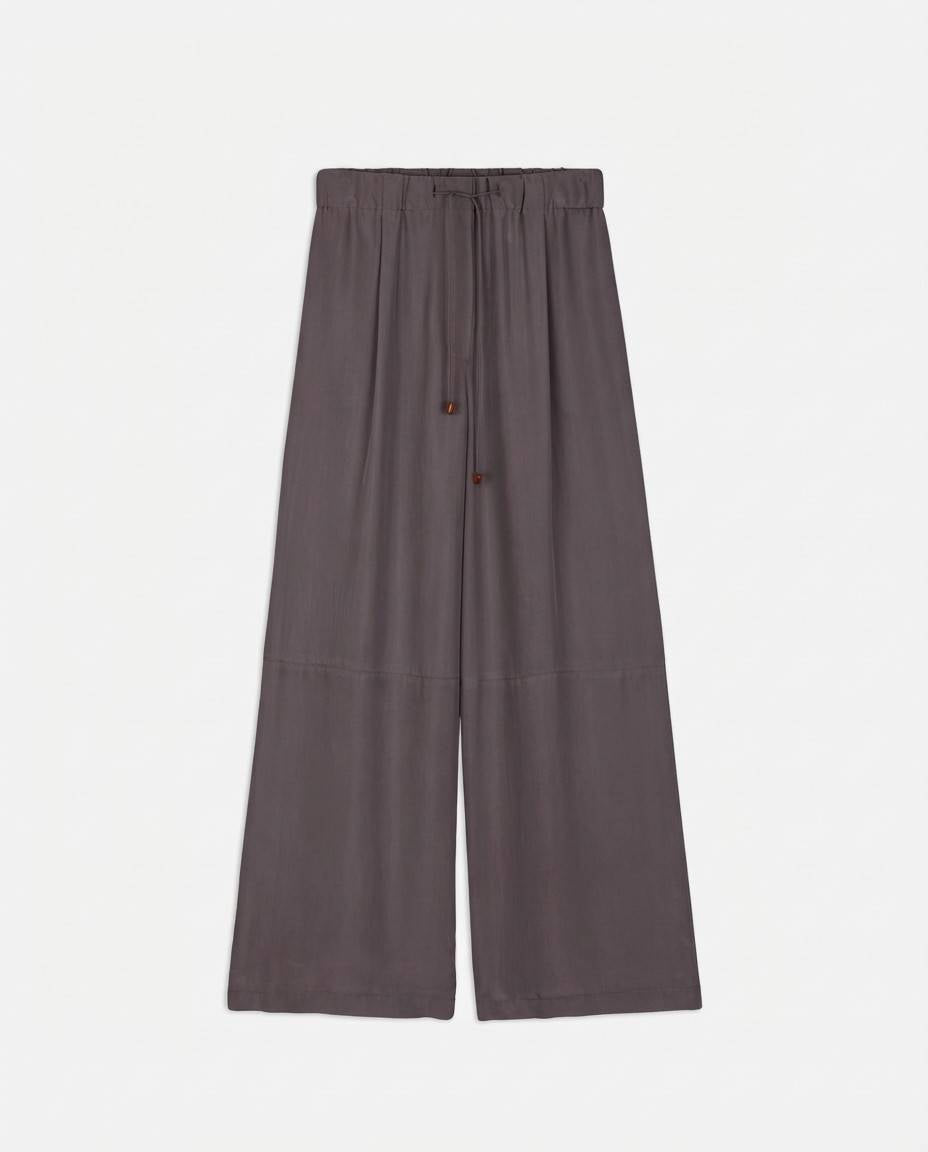 PANTALONE IN SETA AMPIO