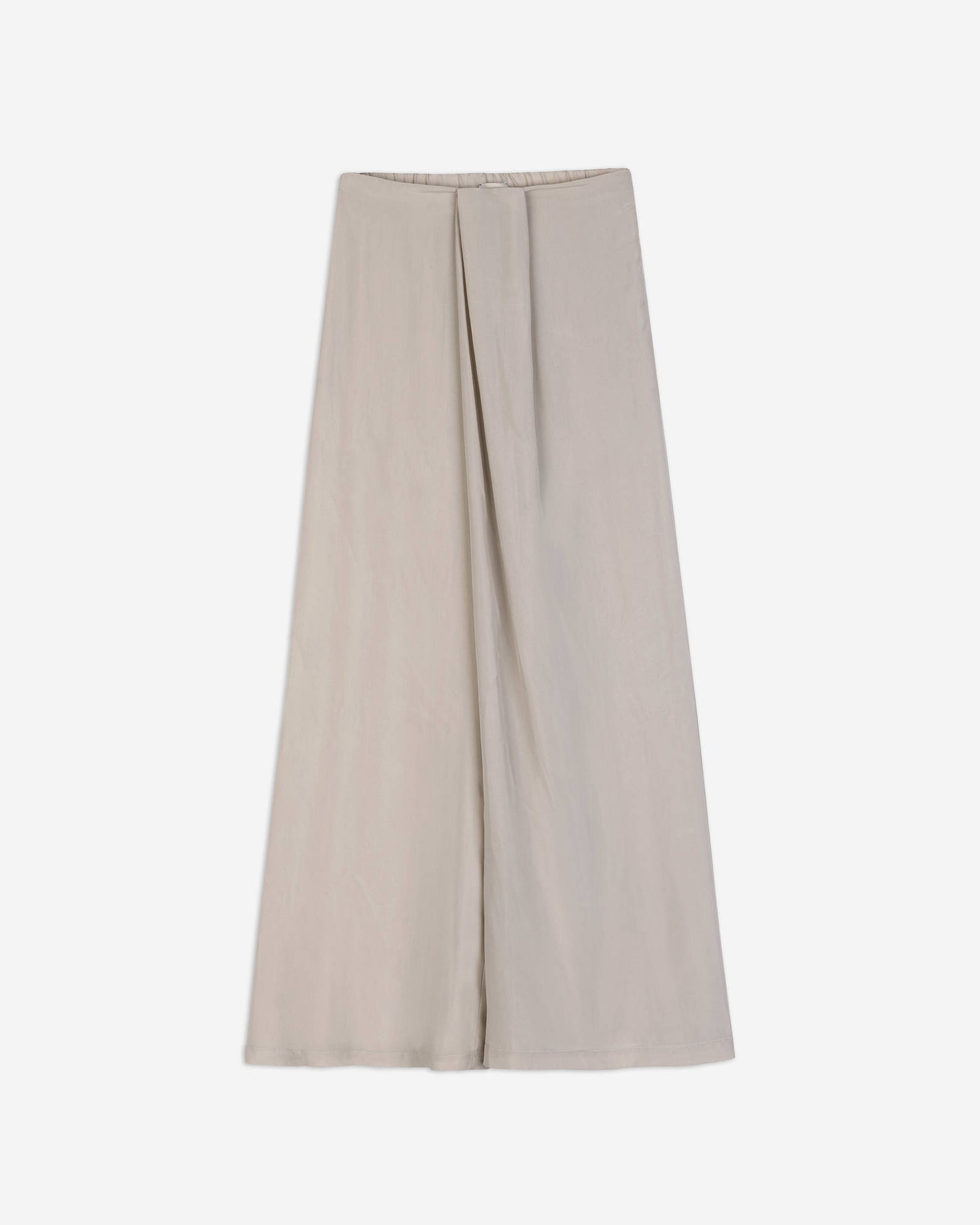 PANTALONE DRAPPEGGIATO IN SETA