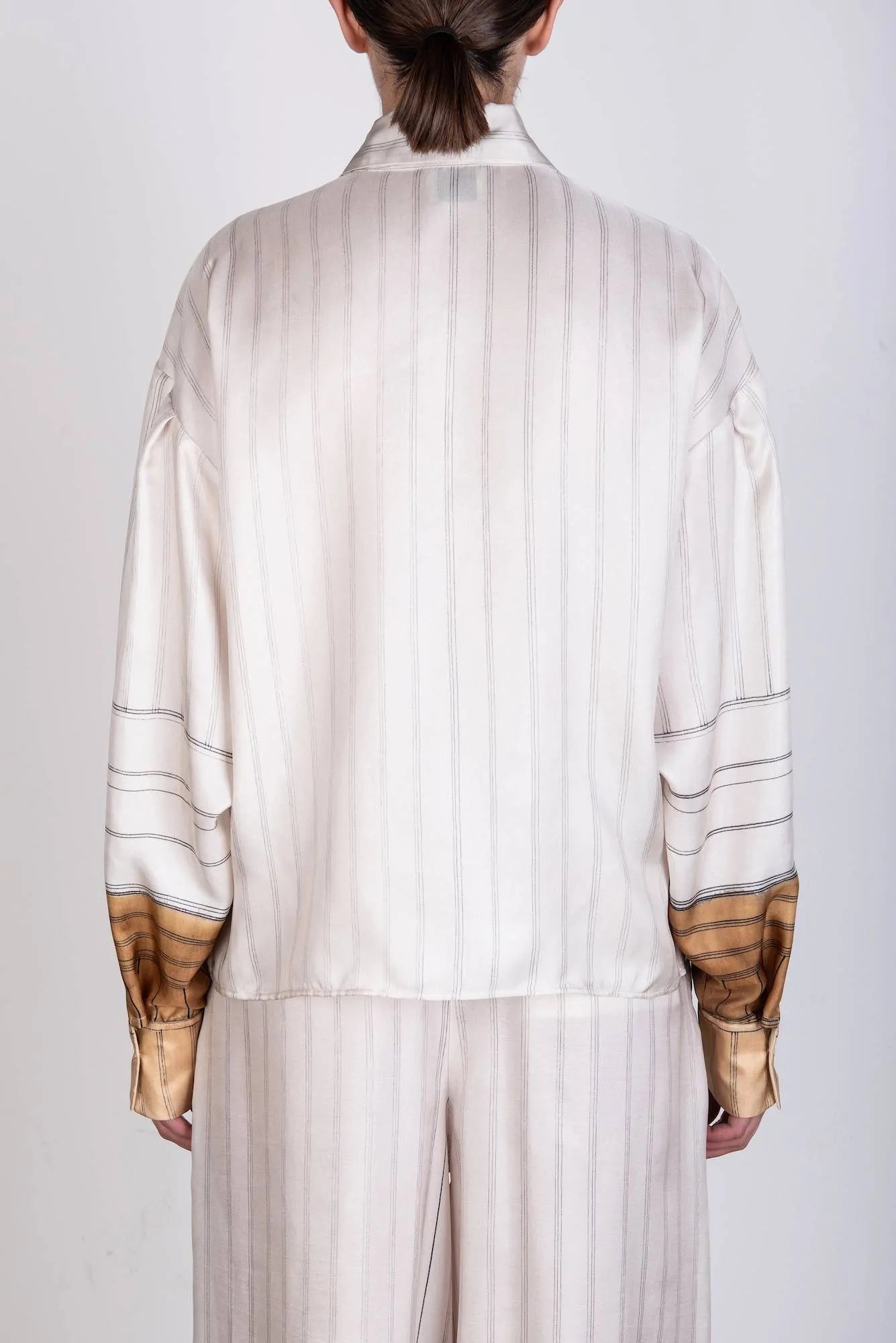CAMICIA IN SETA STAMPATA