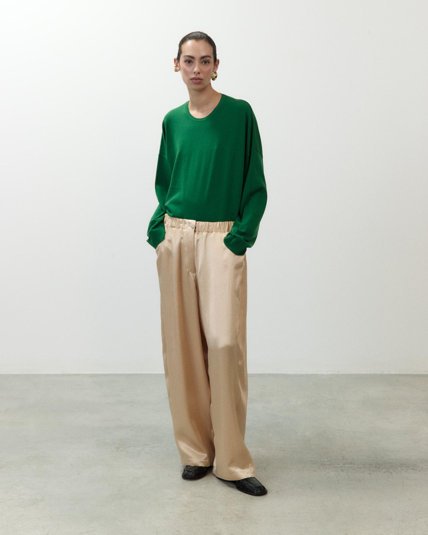 PANTALONE AMPIO SATIN
