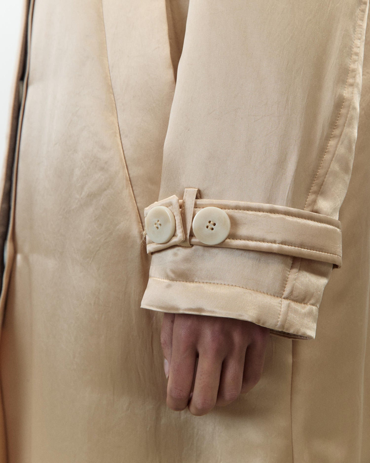 CAPPOTTO LUNGO SATIN