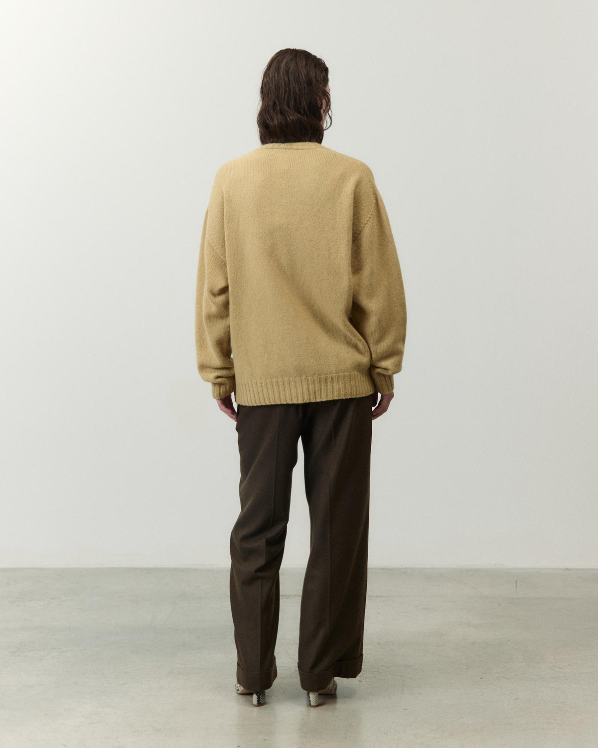 CARDIGAN IN LANA OVERSIZE