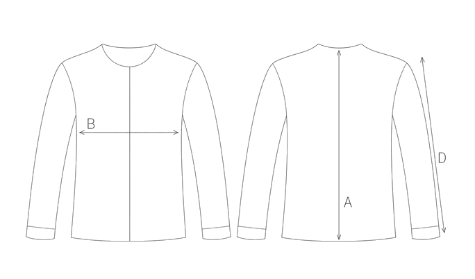 Guida misure CAMICIA OVERSIZE RICAMATA