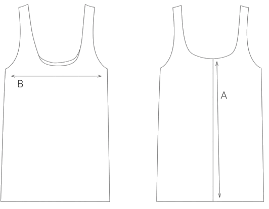 Guida misure TOP IN BULL SCOLLATO
